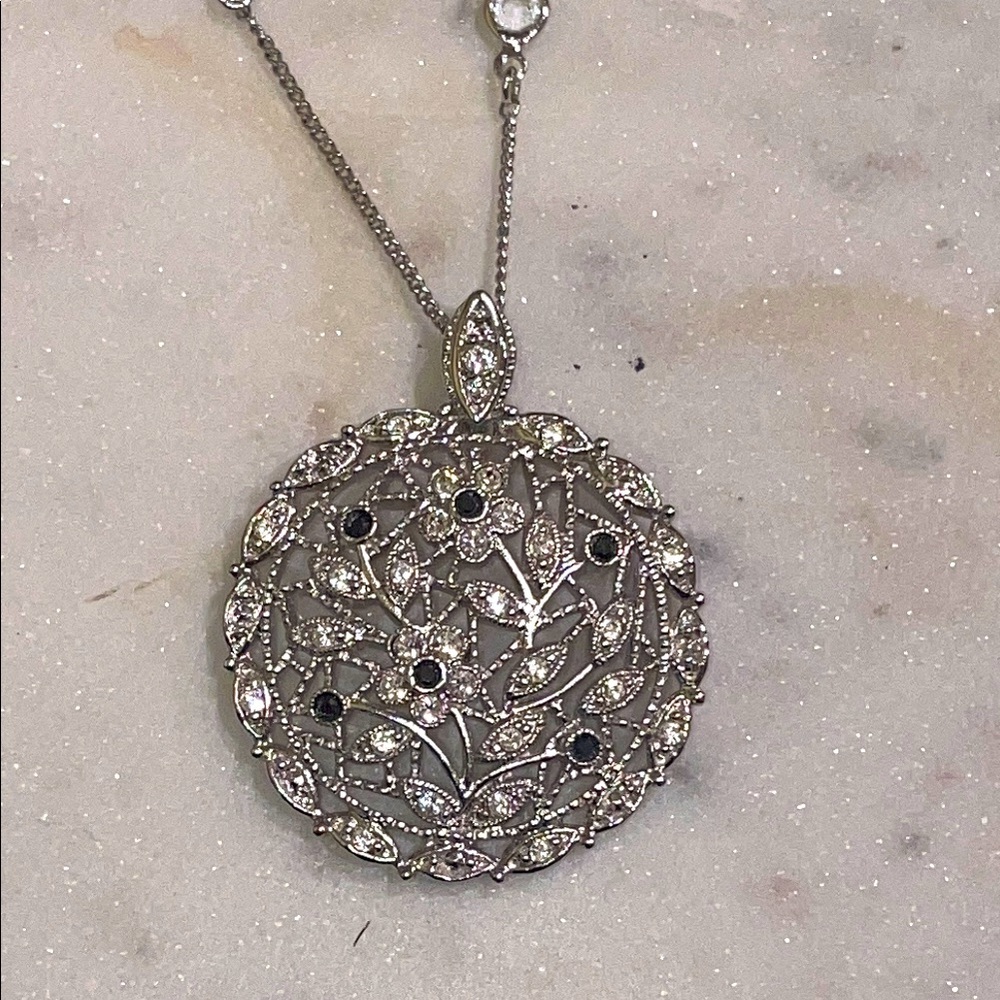 Crystal Flower Necklace